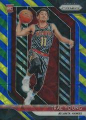 Trae Young [Blue, Yellow, Green] Basketball Cards 2018 Panini Prizm Prices