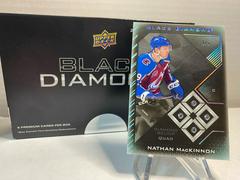 Nathan MacKinnon [Relics Quad] Hockey Cards 2021 Upper Deck Black Diamond Prices