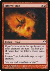 Inferno Trap [Foil] Magic Zendikar Prices