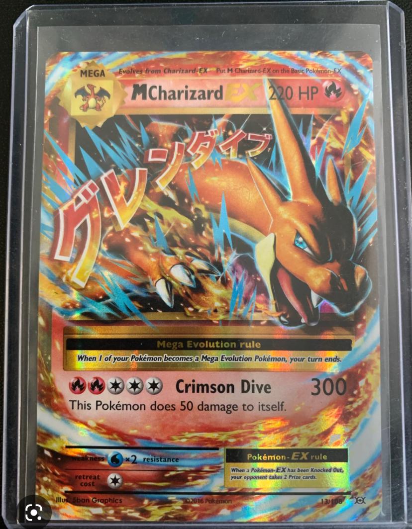 M Charizard EX | Ungraded | Pokemon Evolutions