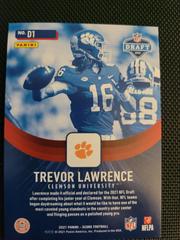 LAW BACK | Trevor Lawrence Football Cards 2021 Panini Score NFL Draft