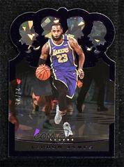 LeBron James [Crystal Purple] Basketball Cards 2020 Panini Crown Royale Prices