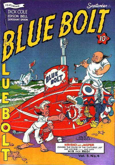 Blue Bolt #28 (1942) Comic Books Blue Bolt