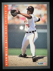 Alan Mills #171 Baseball Cards 1993 Fleer Prices