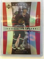 Duncan Keith Hockey Cards 2005 Upper Deck Trilogy Prices