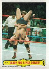 Ready For A Pile Driver Wrestling Cards 1985 Topps WWF Prices