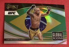 Charles Oliveira [Silver] Ufc Cards 2021 Panini Select UFC Global Icons Prices