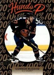 Connor McDavid [Gold] #HP-1 Hockey Cards 2021 Upper Deck Hundo P Prices