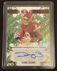 Dyami Brown [Red] #IB-DB Football Cards 2021 Panini Illusions Ink Blots Autographs Prices