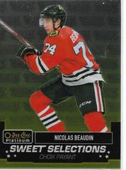 Nicolas Beaudin #SS-12 Hockey Cards 2020 O Pee Chee Platinum Sweet Selections Prices