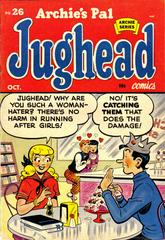 Archie's Pal Jughead #26 (1954) Comic Books Archie's Pal Jughead Prices