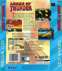Lords Of Thunder - Back | Lords of Thunder Sega CD