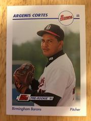 Argenis Cortes #56 Baseball Cards 1991 Impel Line Drive Pre Rookie AA Prices