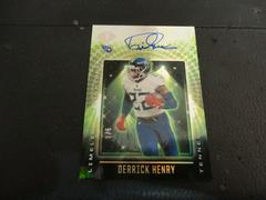 Derrick Henry [Green] Football Cards 2021 Panini Illusions Limelight Signatures Prices