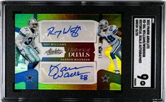 Roy Williams, Darren Woodson [Green] Football Cards 2022 Panini Absolute Historical Duals Prices