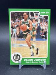 Dennis Johnson [Green border] #97b Basketball Cards 1985 Star Prices