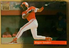 Reggie Sanders [Gold Rush] #394 Baseball Cards 1994 Score Prices