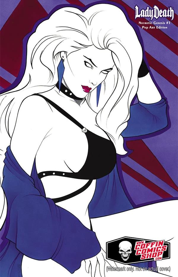 Lady Death: Necrotic Genesis [Pop Art] #1 (2022) Comic Books Lady Death: Necrotic Genesis