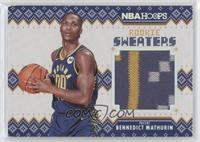 Bennedict Mathurin #RS-BE Basketball Cards 2022 Panini Hoops Rookie Sweaters Prices
