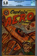 Captain Aero Comics #11 (1944) Comic Books Captain Aero Comics Prices