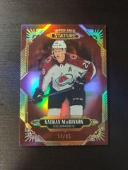 Nathan MacKinnon [Red] Hockey Cards 2020 Upper Deck Stature Prices