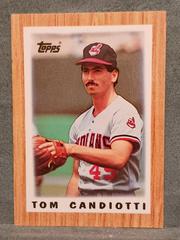 Tom Candiotti #50 Baseball Cards 1987 Topps Mini League Leaders Prices