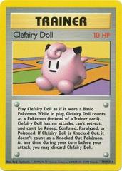 Clefairy Doll #70 Prices | Pokemon Base Set | Pokemon Cards