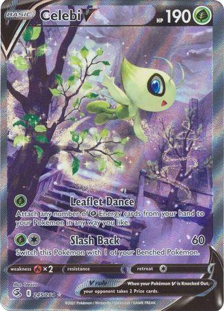 Celebi V #245 Prices | Pokemon Fusion Strike | Pokemon Cards