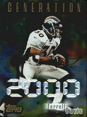 Terrell Davis Football Cards 1998 Topps Generation 2000 Prices