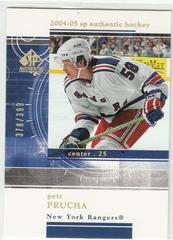 Petr Prucha Hockey Cards 2004 SP Authentic Rookie Redemption Prices