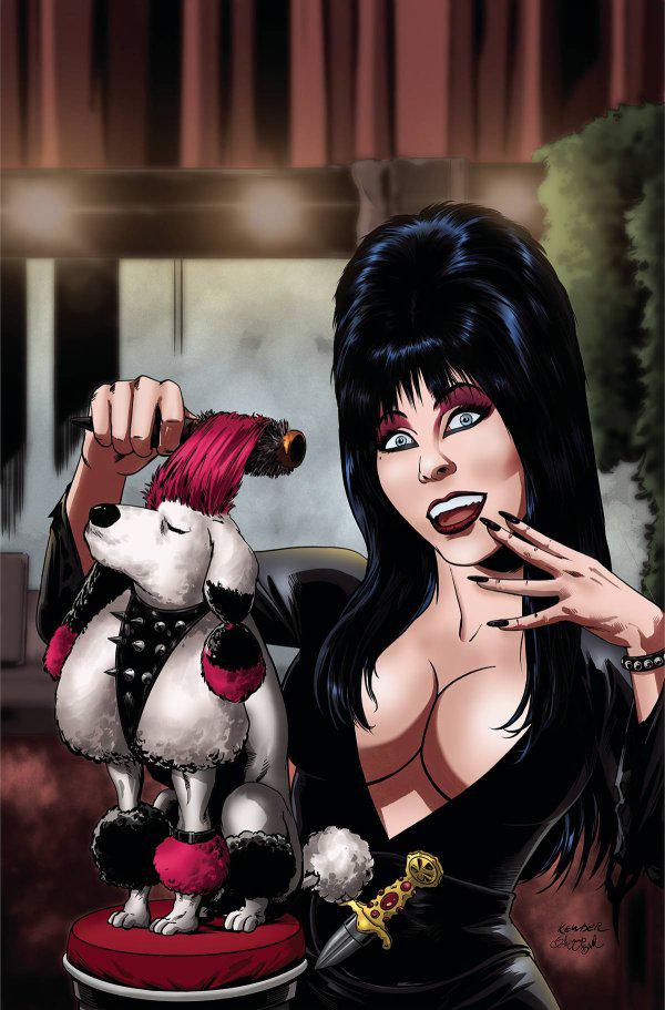 Elvira in Monsterland [Baal Virgin] #3 (2023) Comic Books Elvira in Monsterland