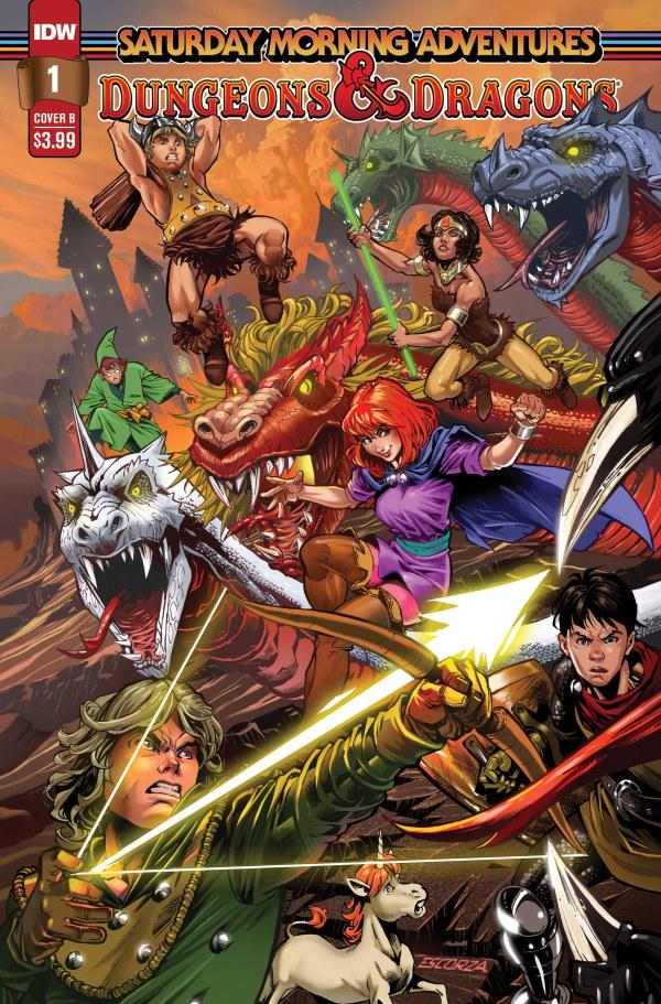 Dungeons & Dragons: Saturday Morning Adventures [Escorzas] #1 (2024) Comic Books Dungeons & Dragons: Saturday Morning Adventures