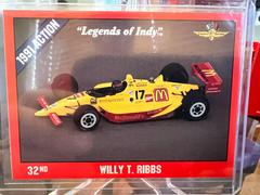 Willy T. Ribbs #33 Racing Cards 1992 Legends of Indy Prices