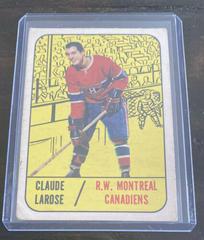 Claude Larose Hockey Cards 1967 Topps Prices
