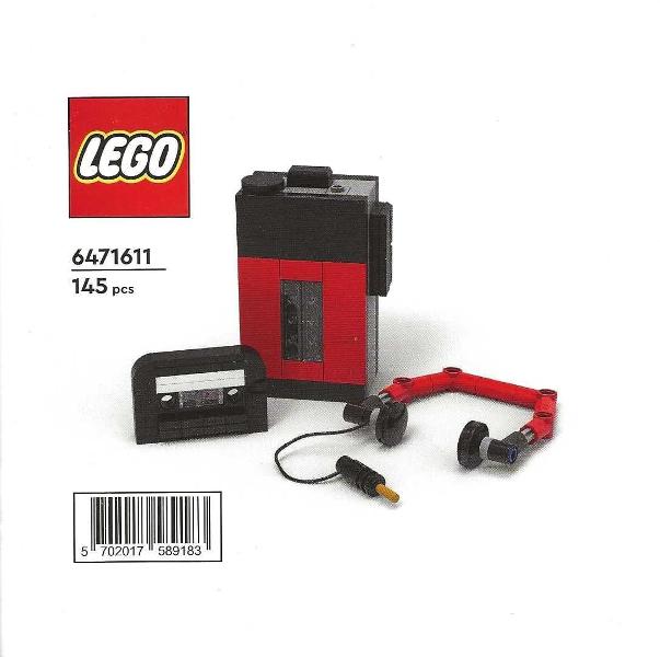 Cassette Player #6471611 LEGO Promotional