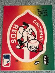 Cincinnati Reds | Cincinnati Reds Baseball Cards 1987 Fleer Team Stickers