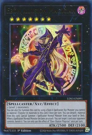 Ebon Illusion Magician LDS3-EN091 YuGiOh Legendary Duelists: Season 3