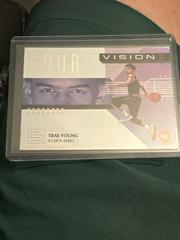 Trae young [court vision] Basketball Cards 2018 Panini Status Court Vision Prices