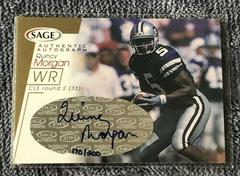 Quincy Morgan [Gold] Football Cards 2001 Sage Autographs Prices