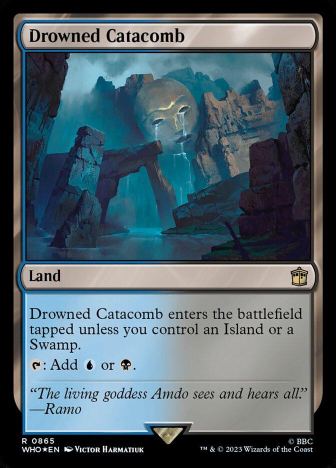 Drowned Catacomb [Foil] #865 Magic Doctor Who