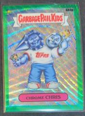 CHROME CHRIS [Green Wave] #AN4b 2021 Garbage Pail Kids Chrome Prices