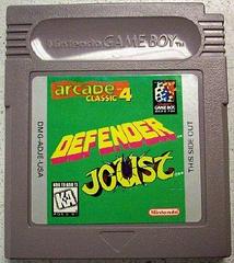 Arcade Classic 4 - Cartridge | Arcade Classic 4: Defender and Joust GameBoy