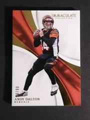Andy Dalton #19 Football Cards 2017 Panini Immaculate Collection Prices