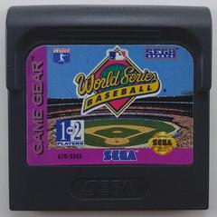 Cartridge | World Series Baseball Sega Game Gear