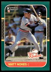 Matt Nokes #12 Baseball Cards 1987 Donruss Rookies Prices