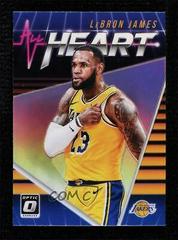 LeBron James [Holo] Basketball Cards 2018 Panini Donruss Optic All Heart Prices