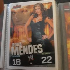 Rosa Mendes Wrestling Cards 2009 Topps WWE Slam Attax Prices