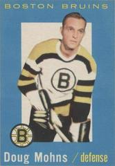 Doug Mohns #58 Hockey Cards 1959 Topps Prices