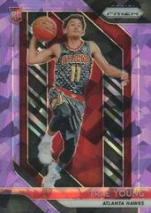 Trae Young [Purple Ice] Basketball Cards 2018 Panini Prizm Prices