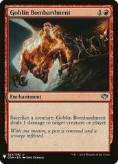 Goblin Bombardment Magic Mystery Booster Prices